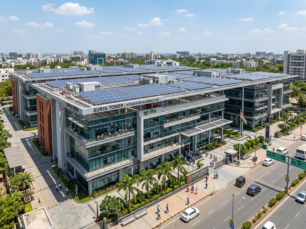 Commercial Solar Installation Vijay Nagar Indore