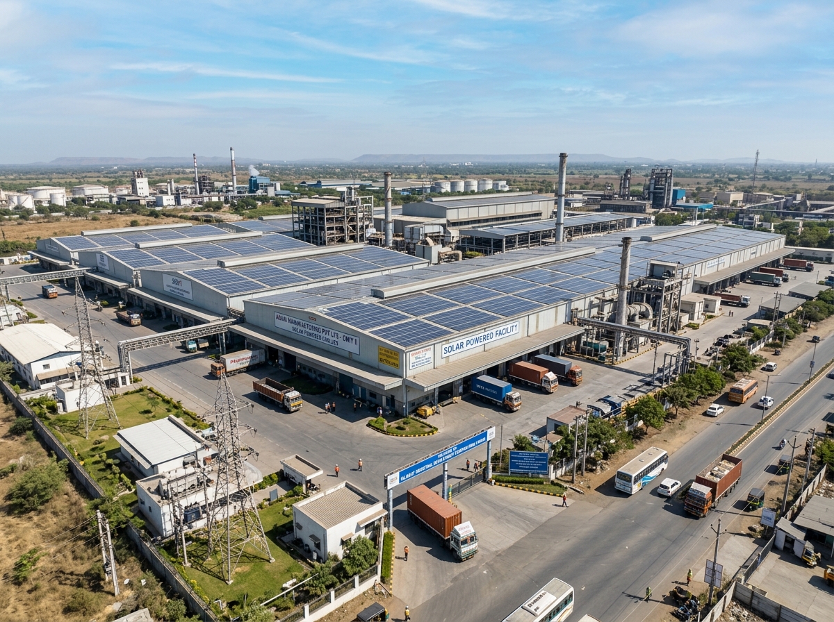 Industrial Solar Plant Mandideep Bhopal